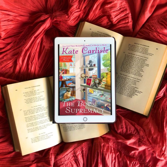 BOOK REVIEW: The Book Supremacy by Kate Carlisle @KateCarlisle @BerkleyPub @BerkleyMystery #TheBookSupremacy #cozymystery