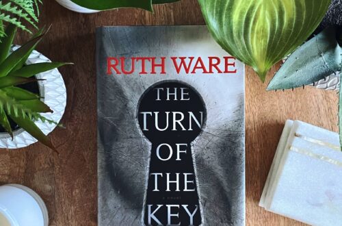 The Turn of the Key by Ruth Ware is a tense, gothic, psychological thriller with a grey cover and a black key on it