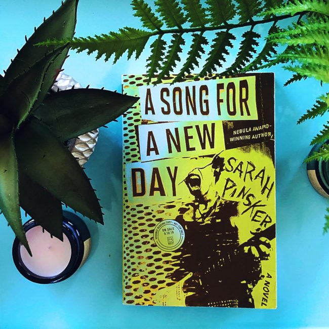 BOOK REVIEW: A Song for a New Day by Sarah Pinsker @berkleypub @sarahpinsker #asongforanewday