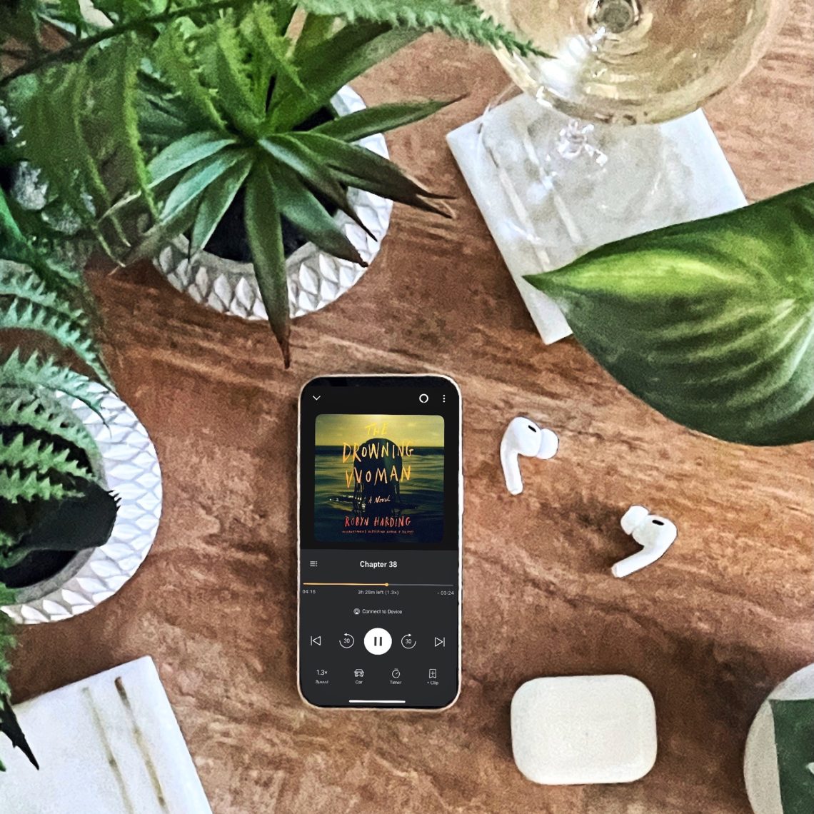 Audiobook review psychological thriller domestic suspense the drowning woman robyn harding new york times best seller book recommendation