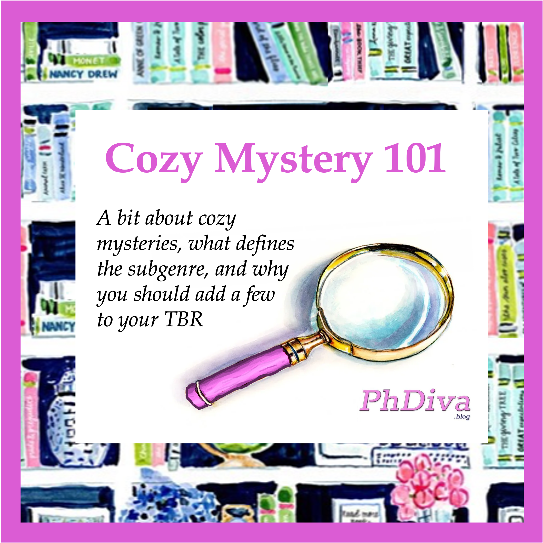 Cozy Mysteries 101 What is a cozy mystery? image