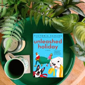 Unleashed Holiday is the latest romance book for dog lovers by Victoria Schade