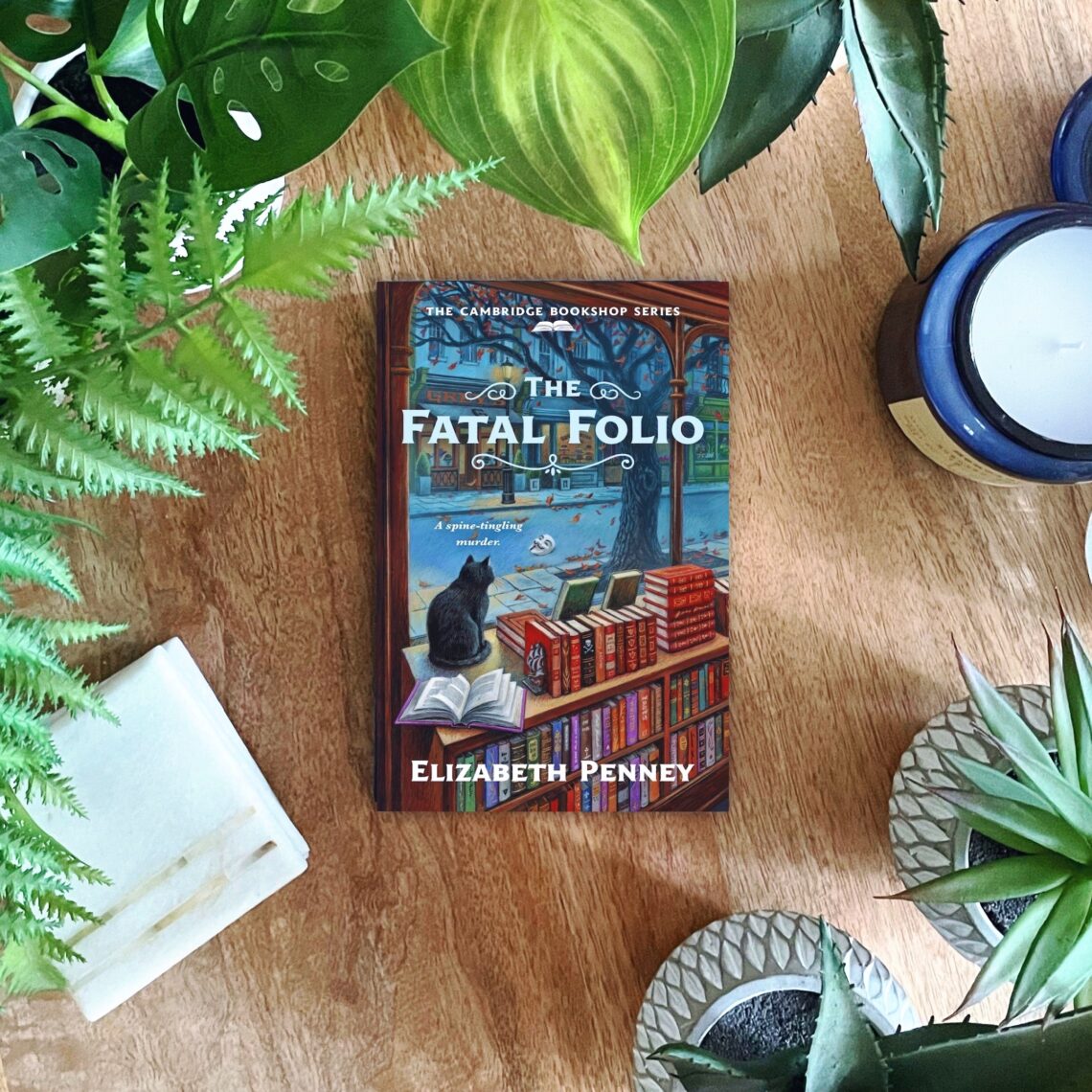The Fatal Folio is a mystery by Elizabeth Penney