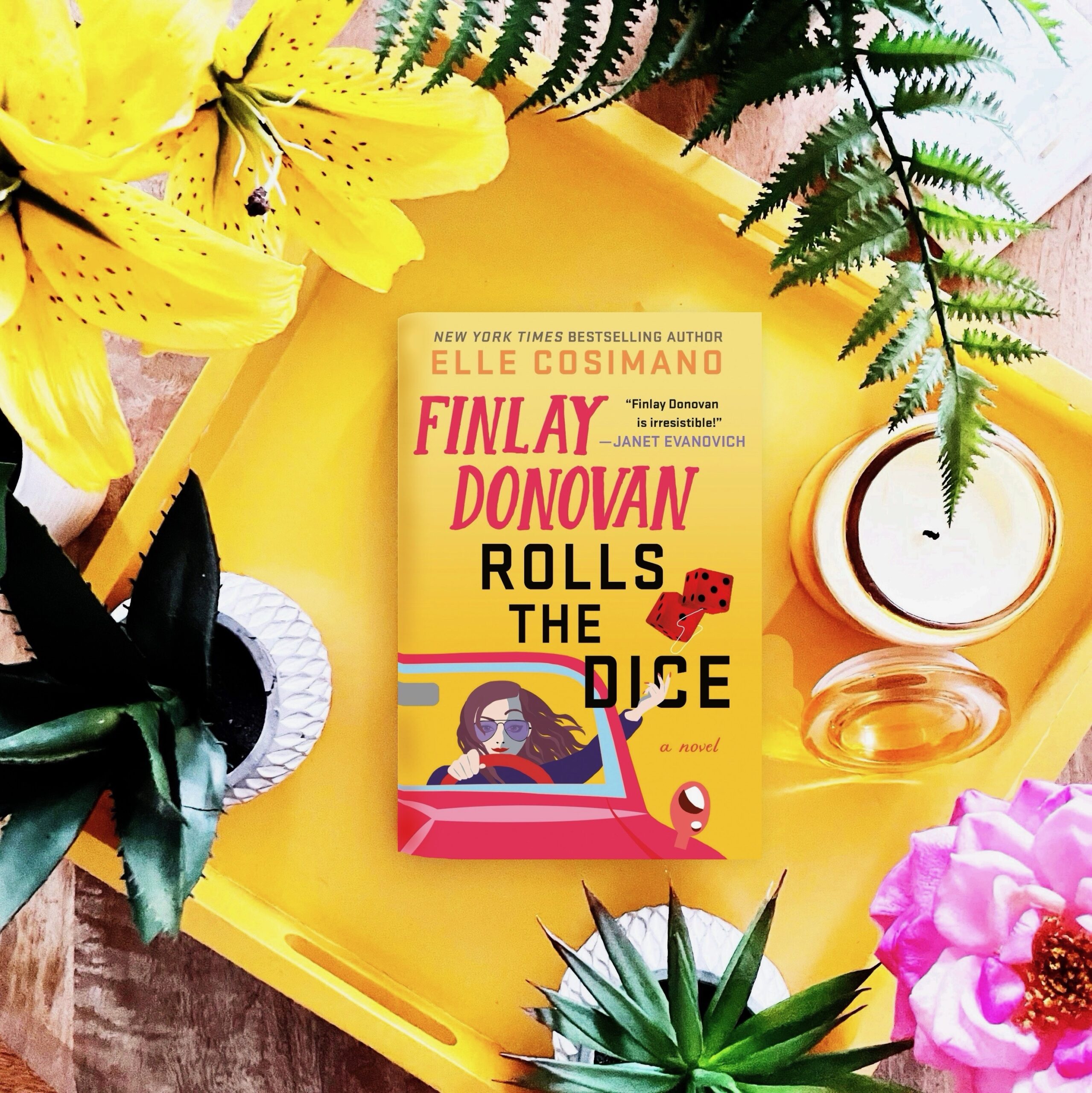 Finlay Donovan Rolls the Dice is the latest laugh-out-loud comedy mystery from Elle Cosimano