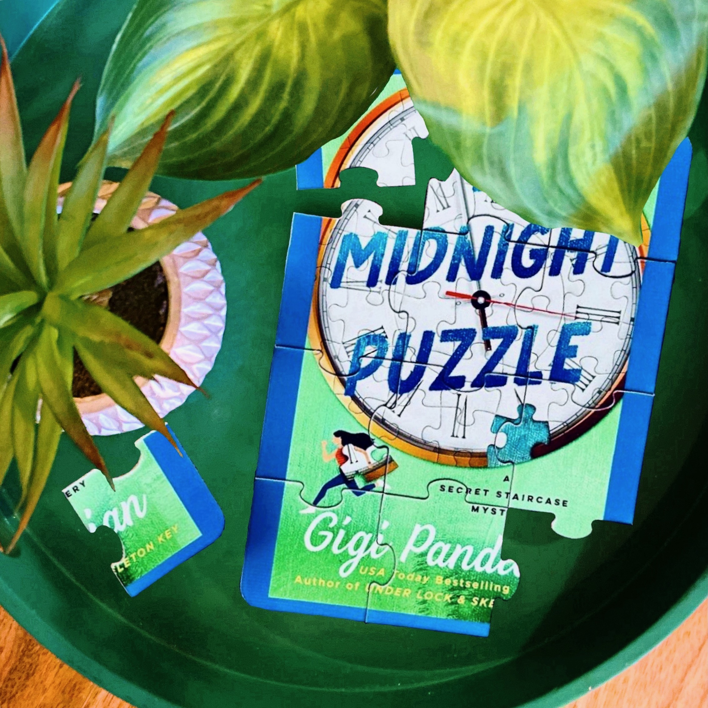 Cozy Mystery Review: A Midnight Puzzle | Gigi Pandian | Secret Staircase Mystery #3