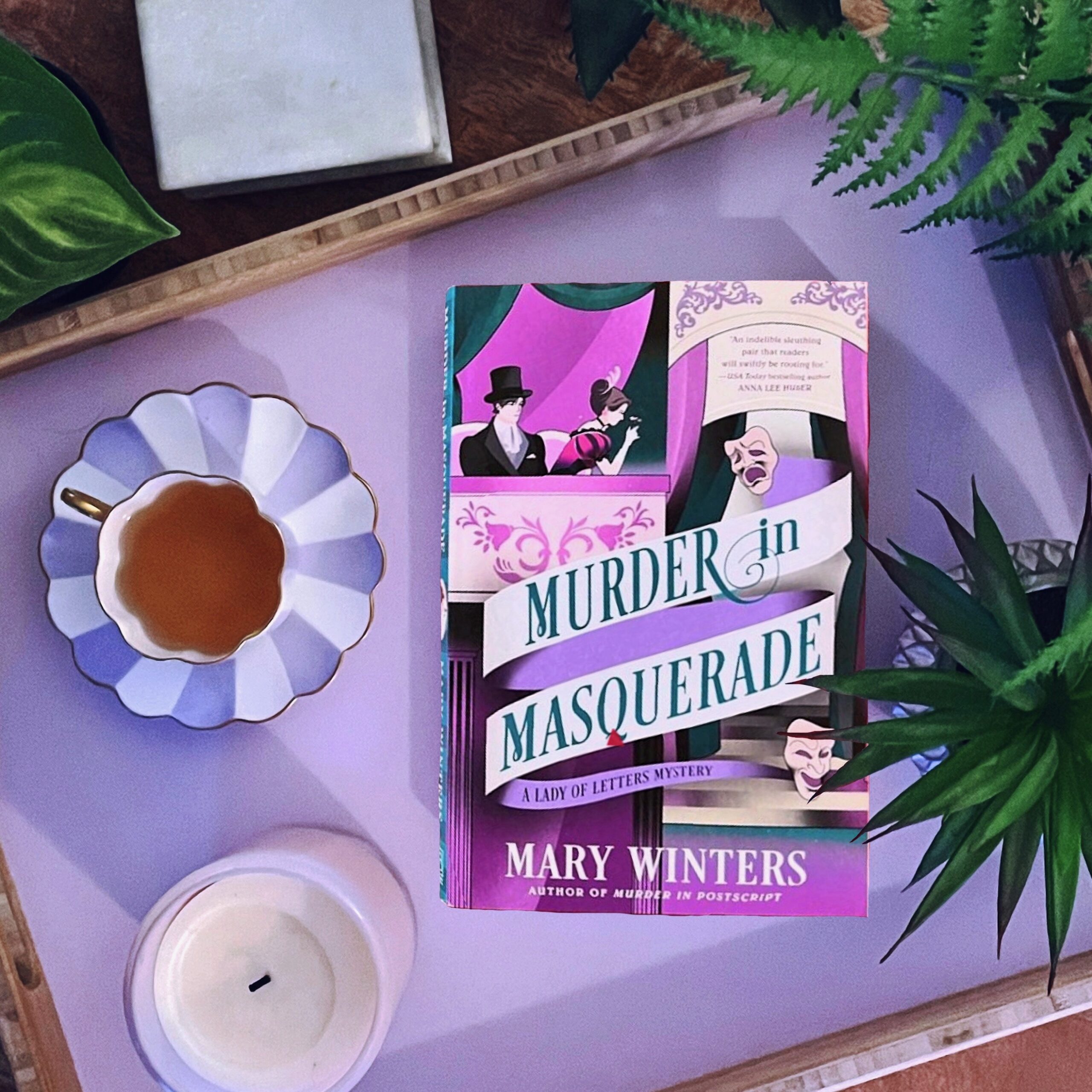 Cozy Mystery Review Murder In Masquerade Mary Winters Lady Of Letters 2 The Phdiva Reads 2546