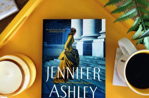 Speculations in Sin is an historical mystery set in the victorian era that shows a cook and single mother Kat Holloway running up the stairs of a bank where she is investigating embezzlement.